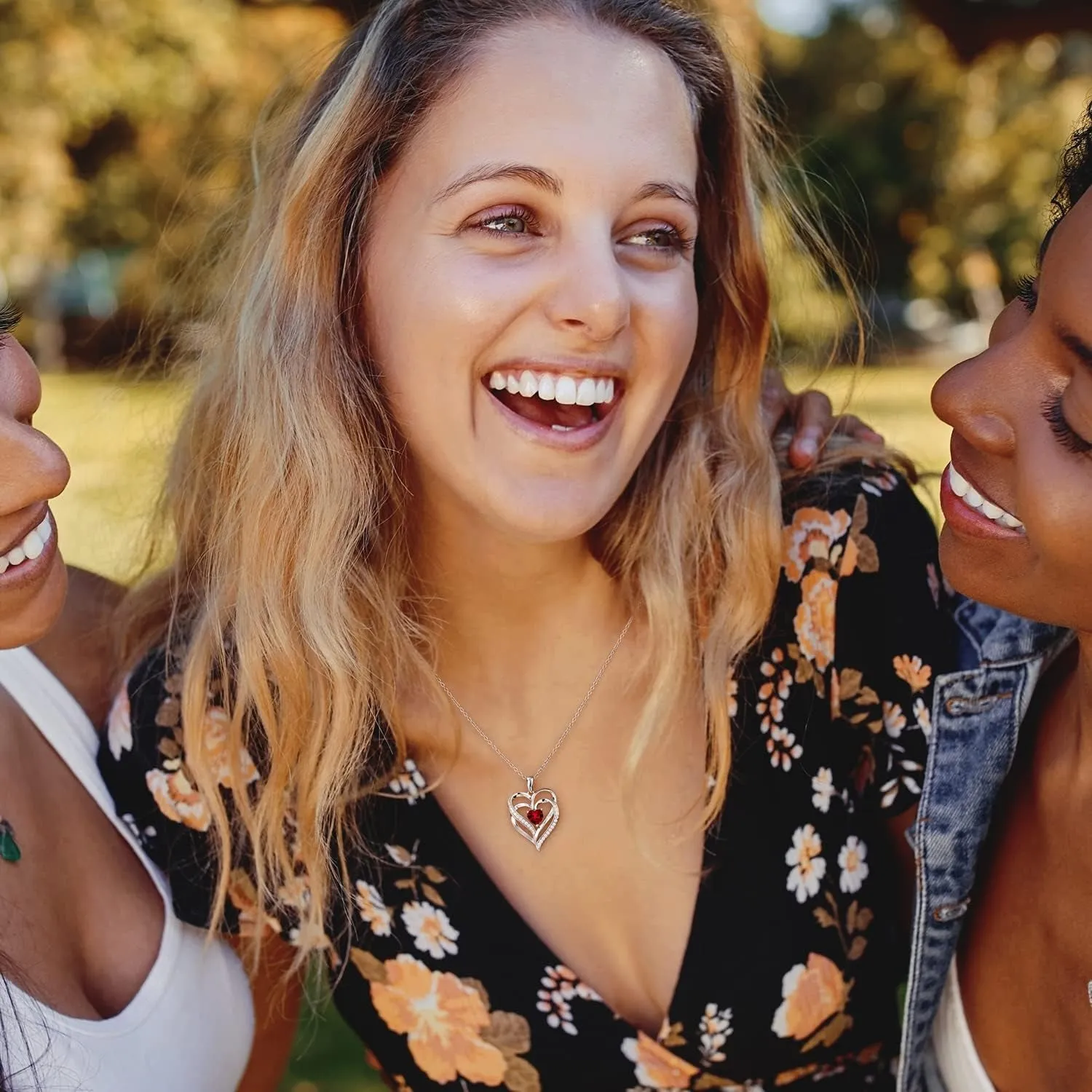 💖 Shine Bright with Our Elegant 925 Sterling Silver Birthstone Heart Necklaces! Perfect gifts for graduations, anniversaries, and birthdays! Celebrate the special women in your life—moms, grandmas, sisters, and best friends! 🎉✨