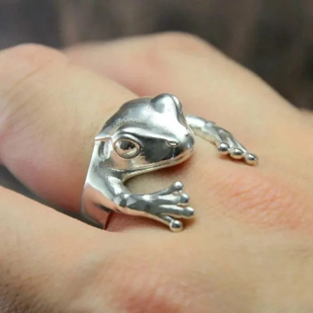 1pcs Titanium Steel Eagle Dragon Claw Halloween Skull Ring