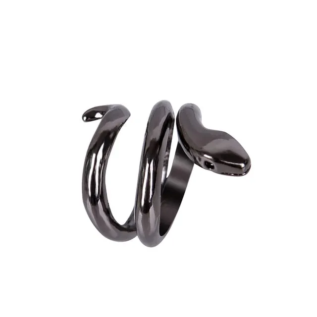 1pcs Titanium Steel Eagle Dragon Claw Halloween Skull Ring