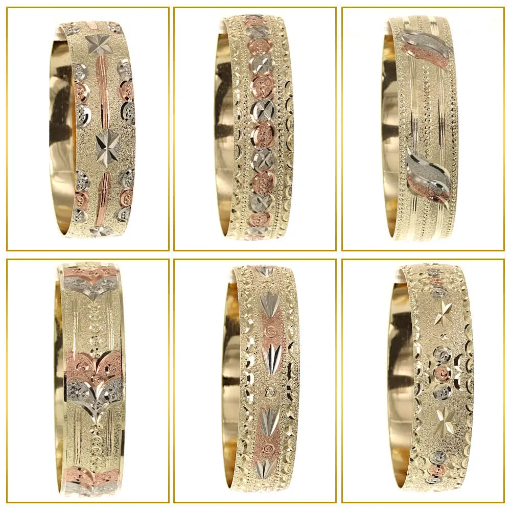 20 MM Diamond Cut Bangles B 2027