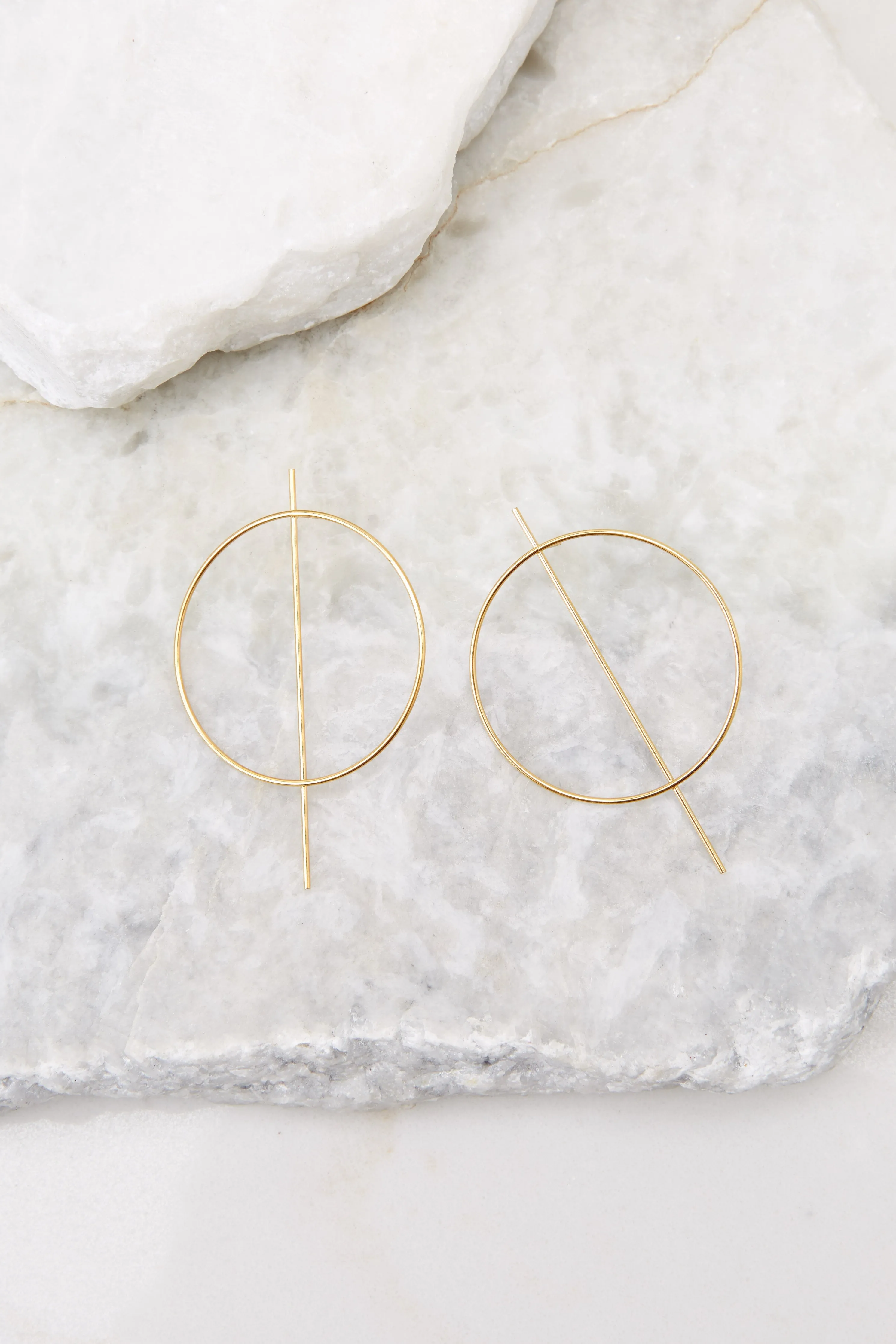 Alex Gold Bar Earring