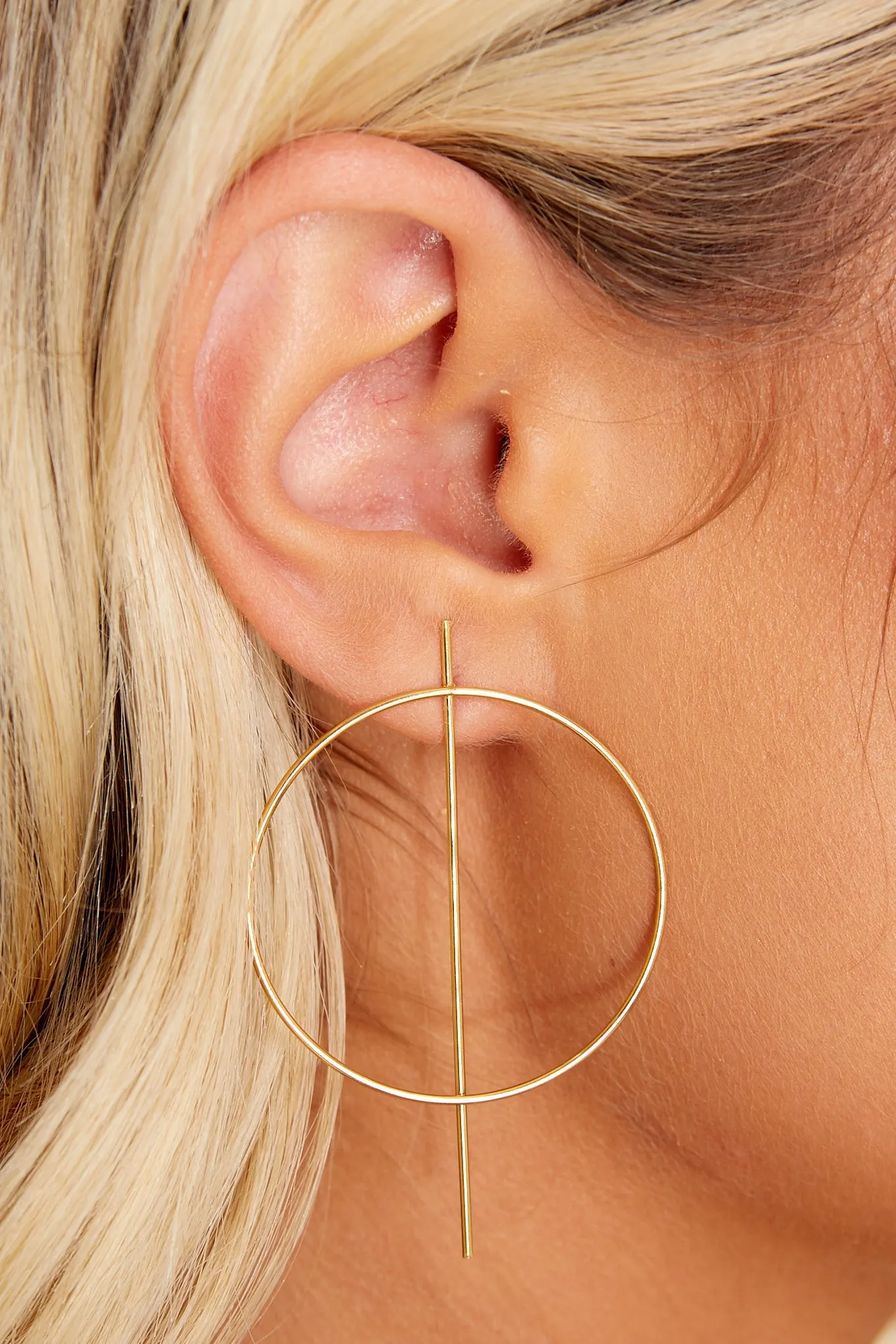 Alex Gold Bar Earring