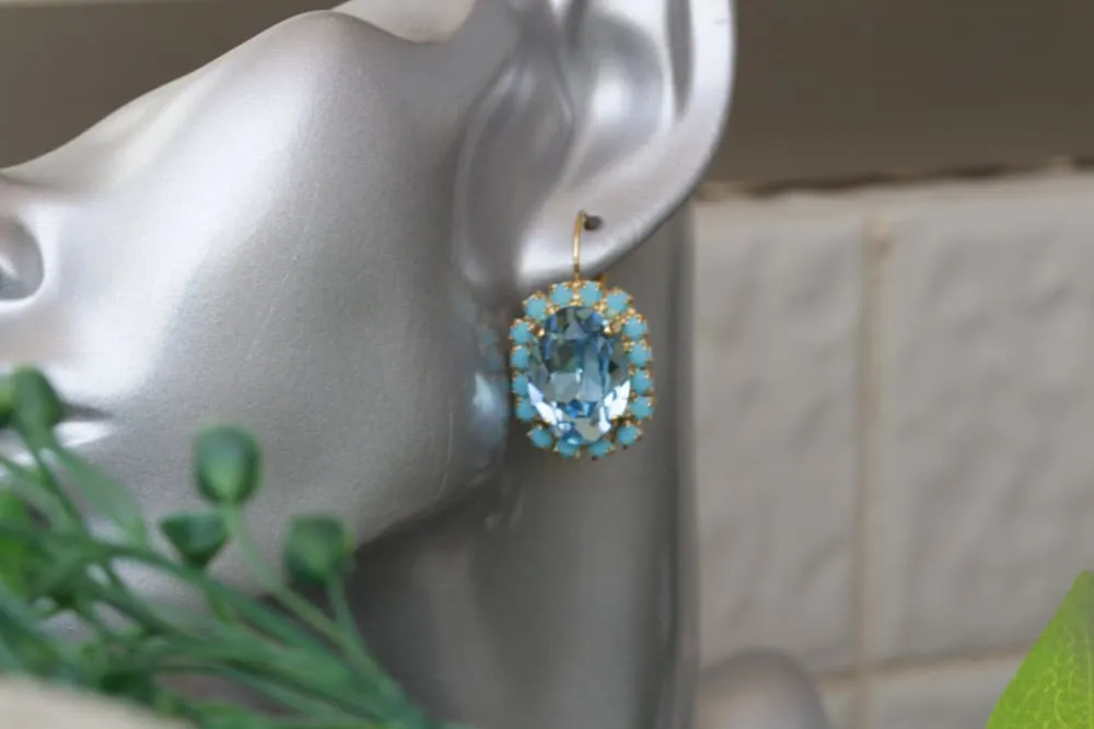 AQUAMARINE EARRINGS