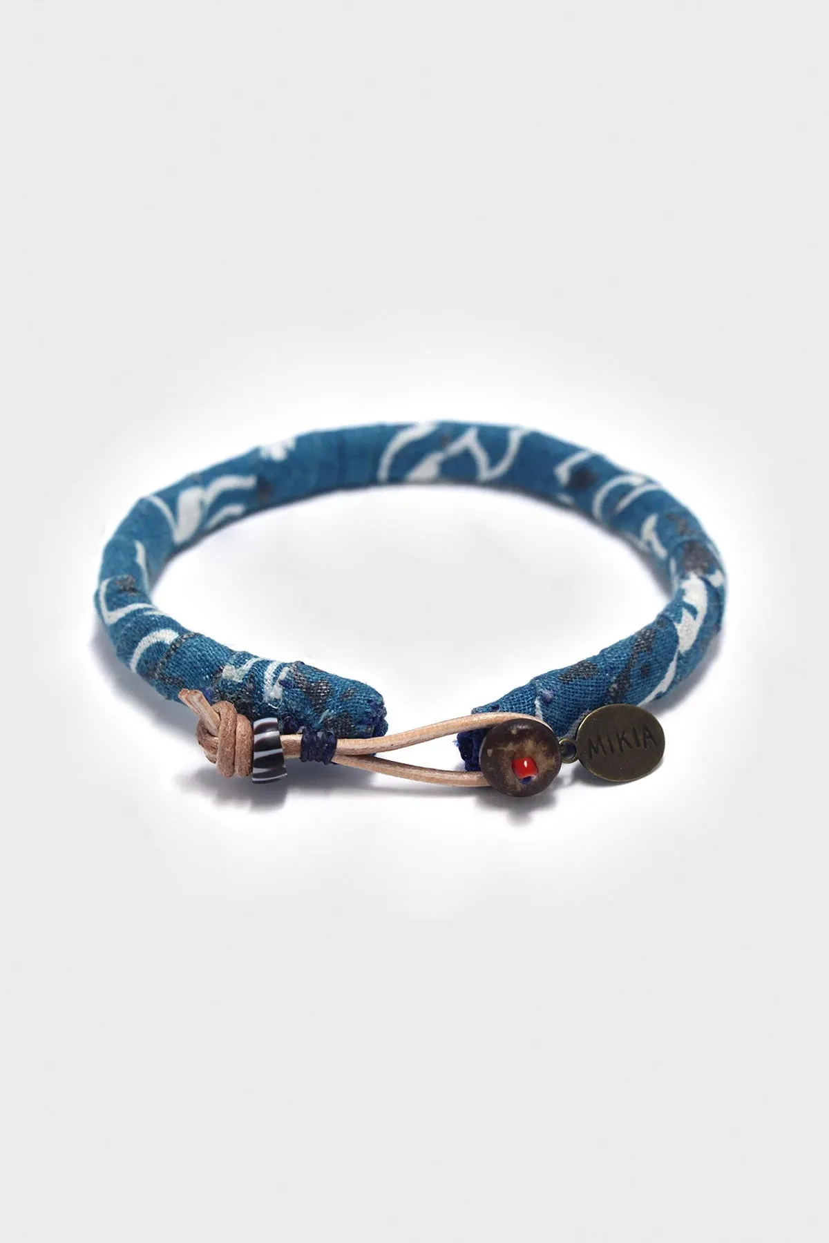 Bandana Bracelet - Blue Green