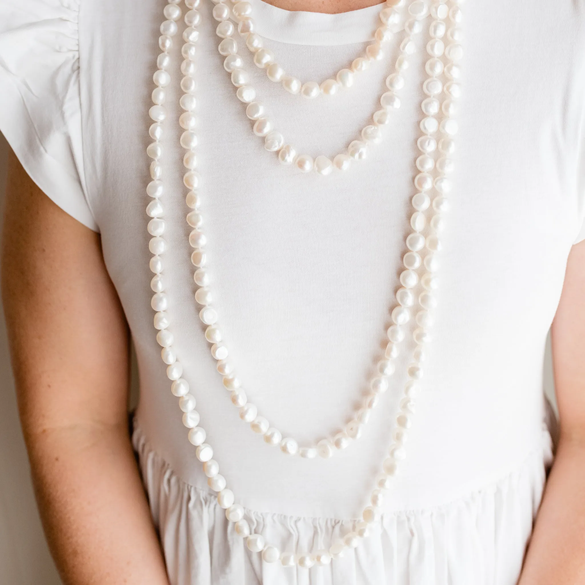 Baroque Pearl Necklace | Luxurious Irregular Beauty from China's Pearl Farms | By Pearly Girls