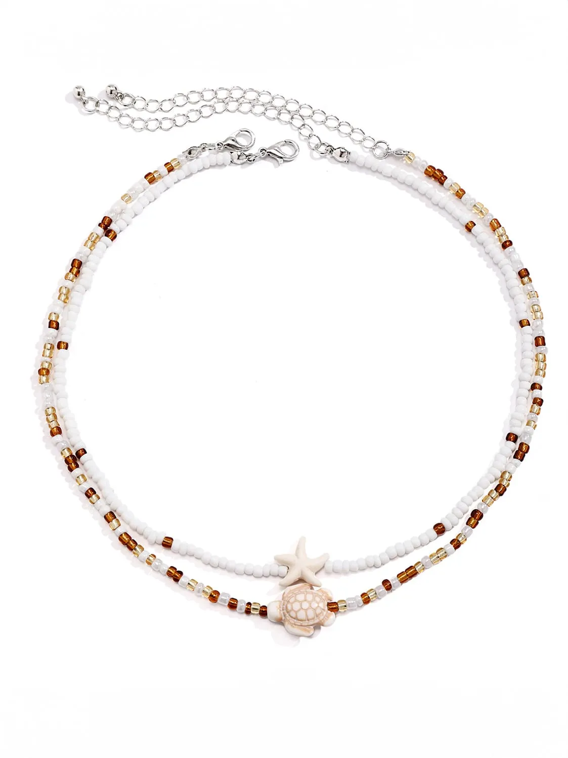 Beach Starfish Shell Necklace