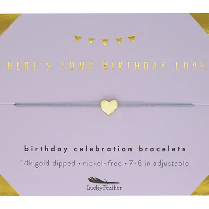 Birthday Celebration Bracelet - Here's Some Birthday Love