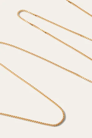 Box Gold Vermeil Chain