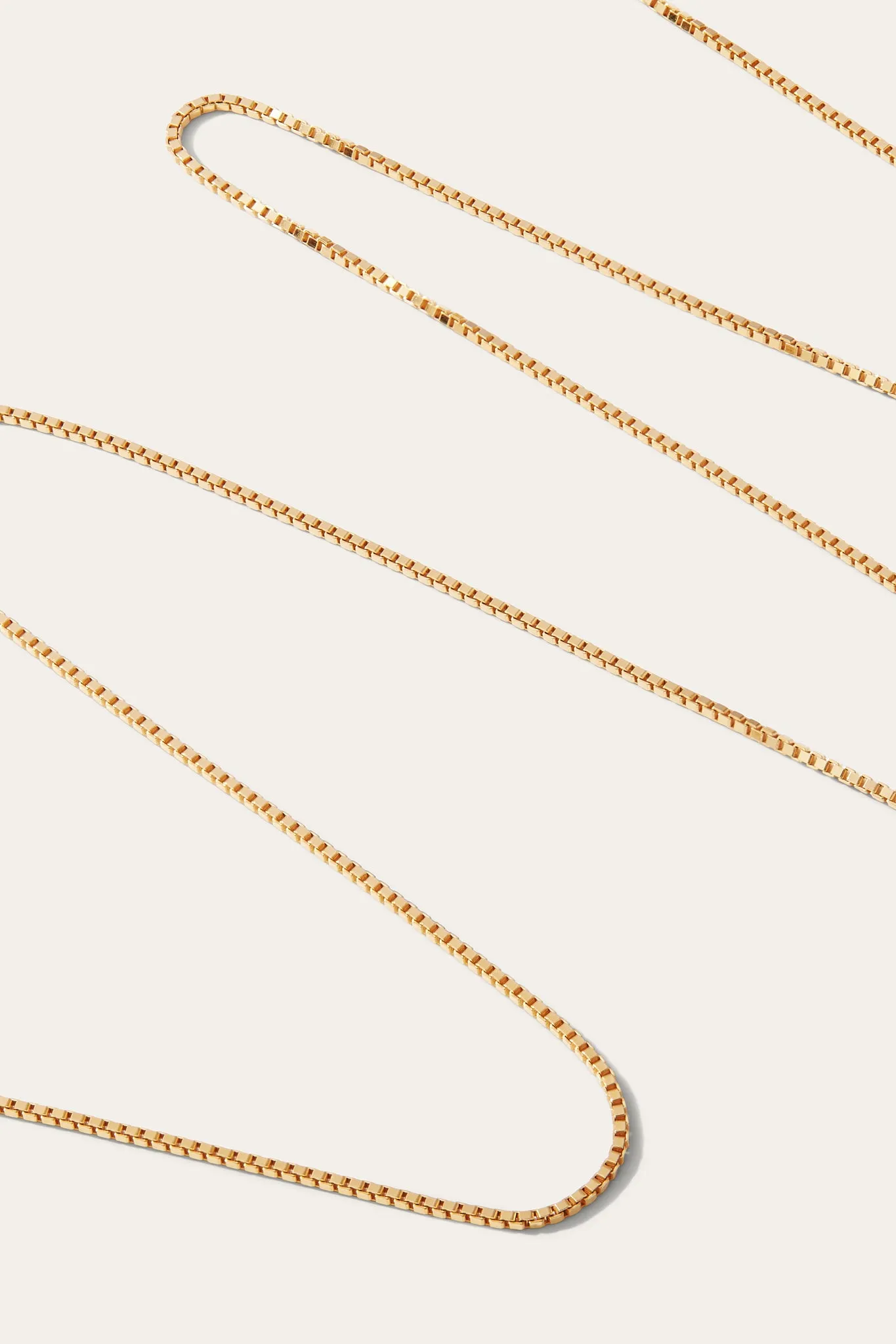 Box Gold Vermeil Chain