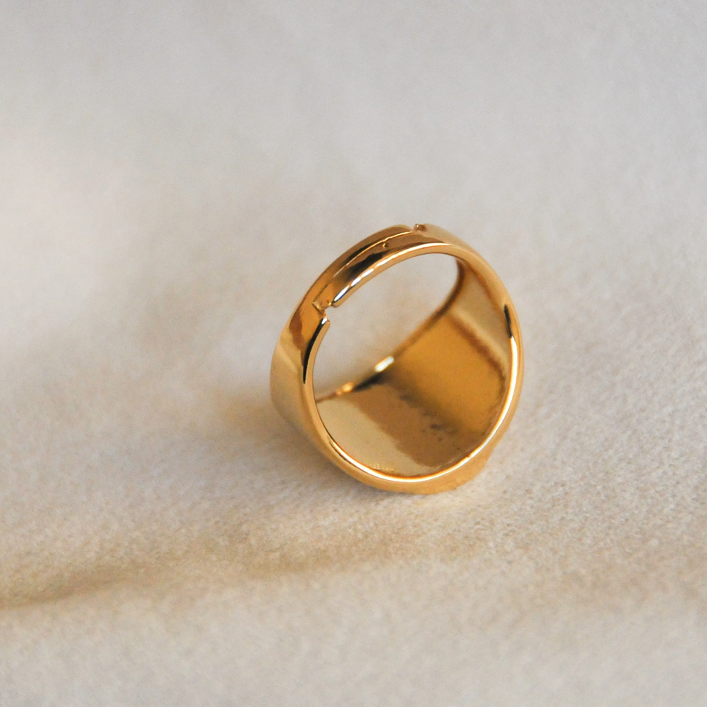 Coin Signet Ring