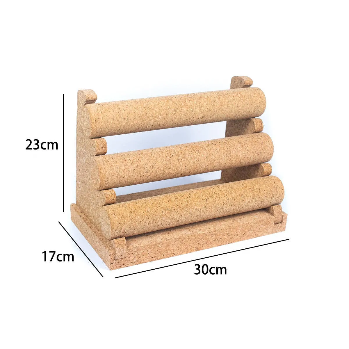 Cork Triple-layer Bracelet Display Stand  L-1000