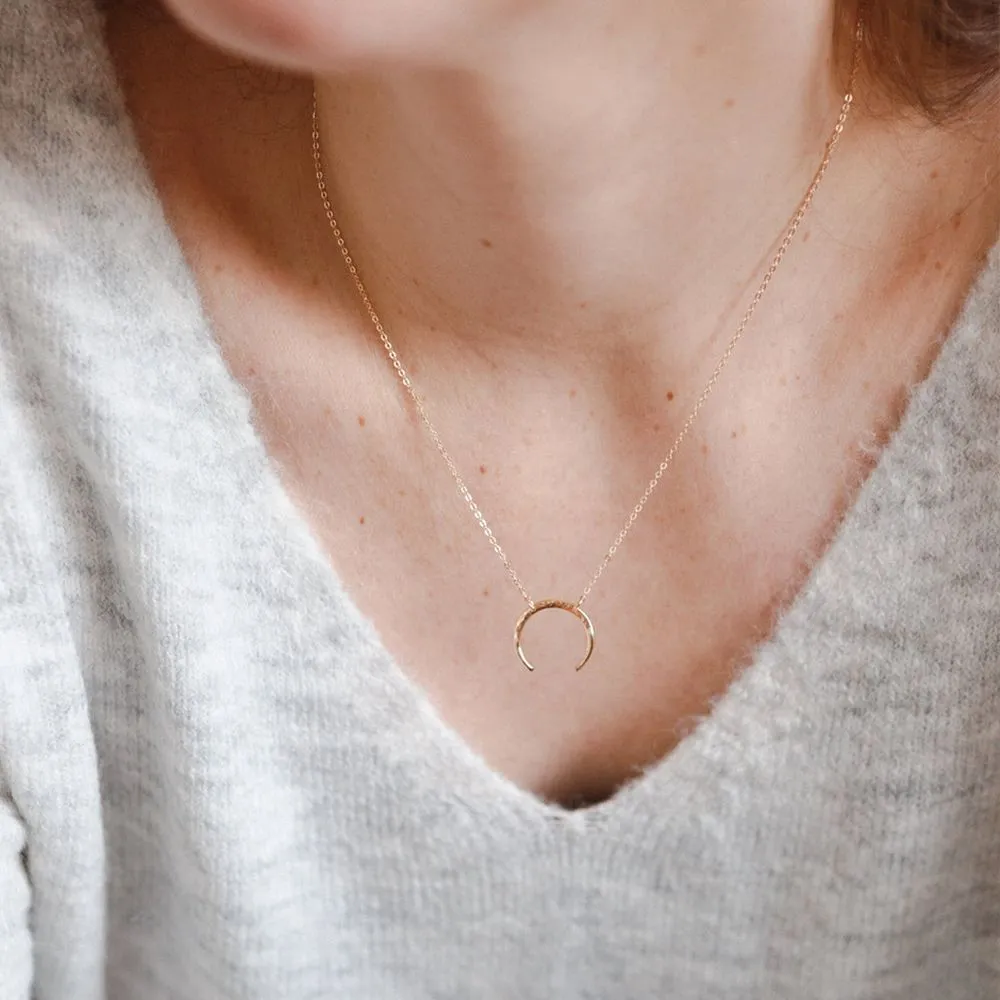 Crescent Moon Necklace