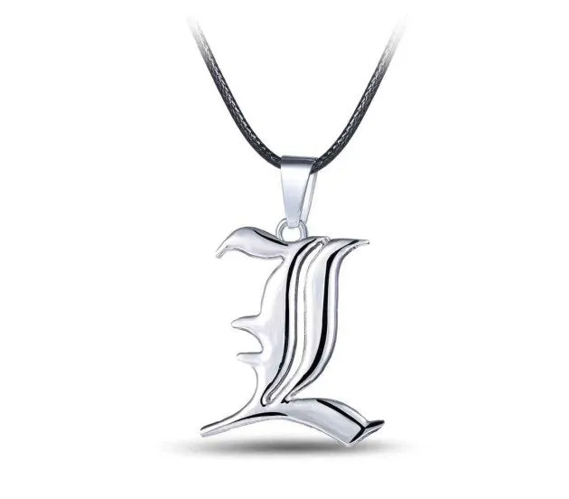 Death Note Anime Yagami L Shaped Anime Necklace Pendant