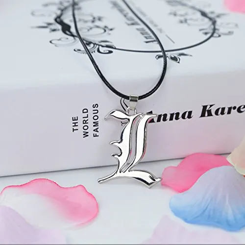 Death Note Anime Yagami L Shaped Anime Necklace Pendant