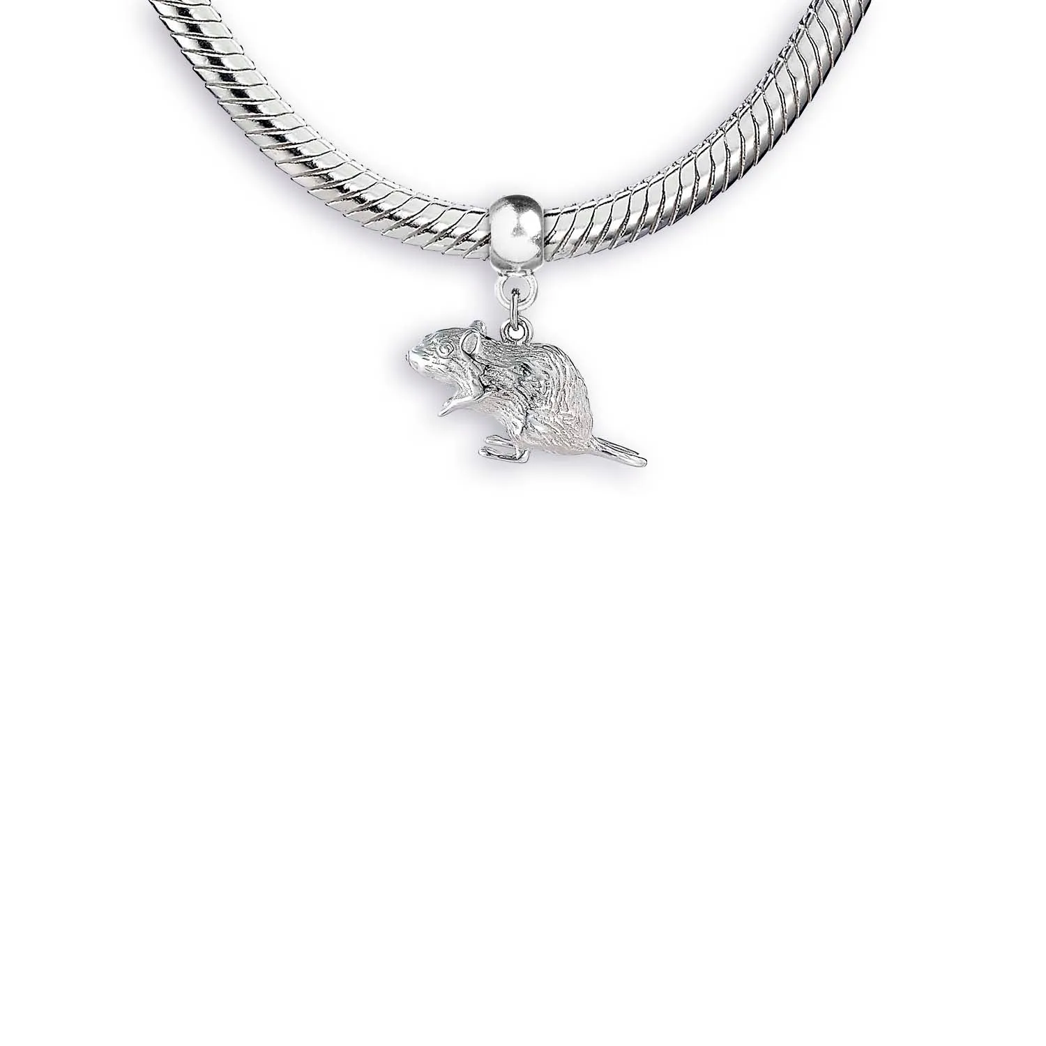 Gerbil Silver Charm