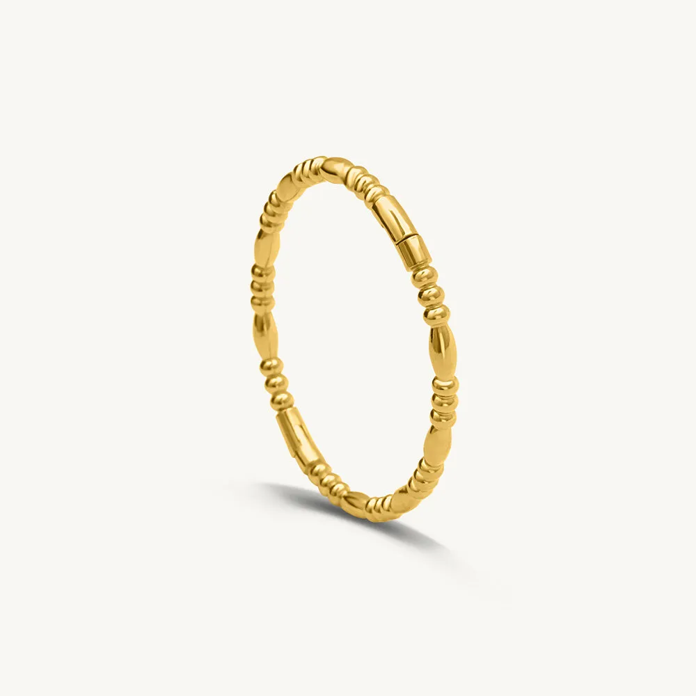 Golden Sunshine Bangle Bracelet