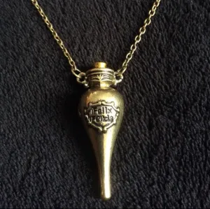 Harry Potter Felix Felicis Necklace Jewellery Pendant Accessory Harry Potter Souvenier