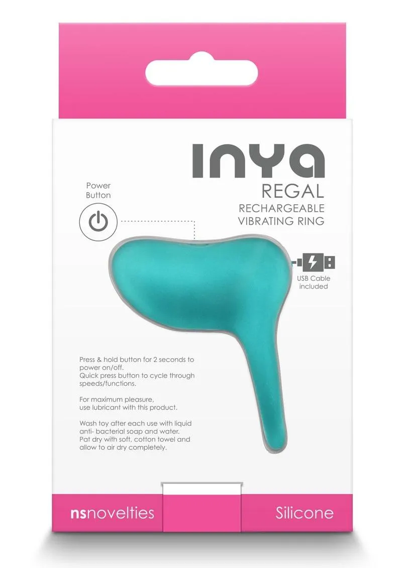 Inya Regal Rechargeable Siicone Cock Ring