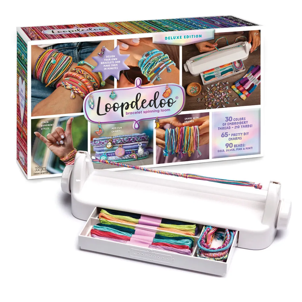 Loopdedoo Bracelet Spinning Loom Deluxe Edition