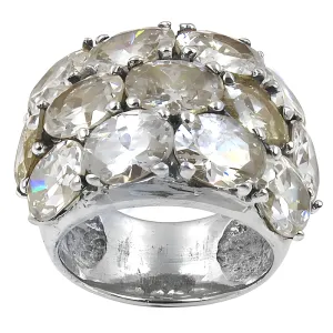 Magnificent Cubic Zirconia Gemstone Silver Rings | Trendy & Latest CZ Rings