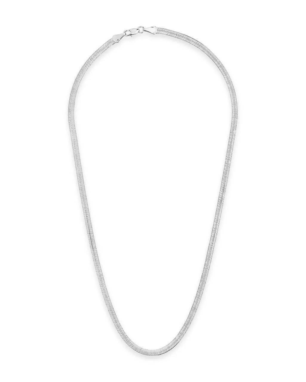 Men's Herringbone Chain Necklace