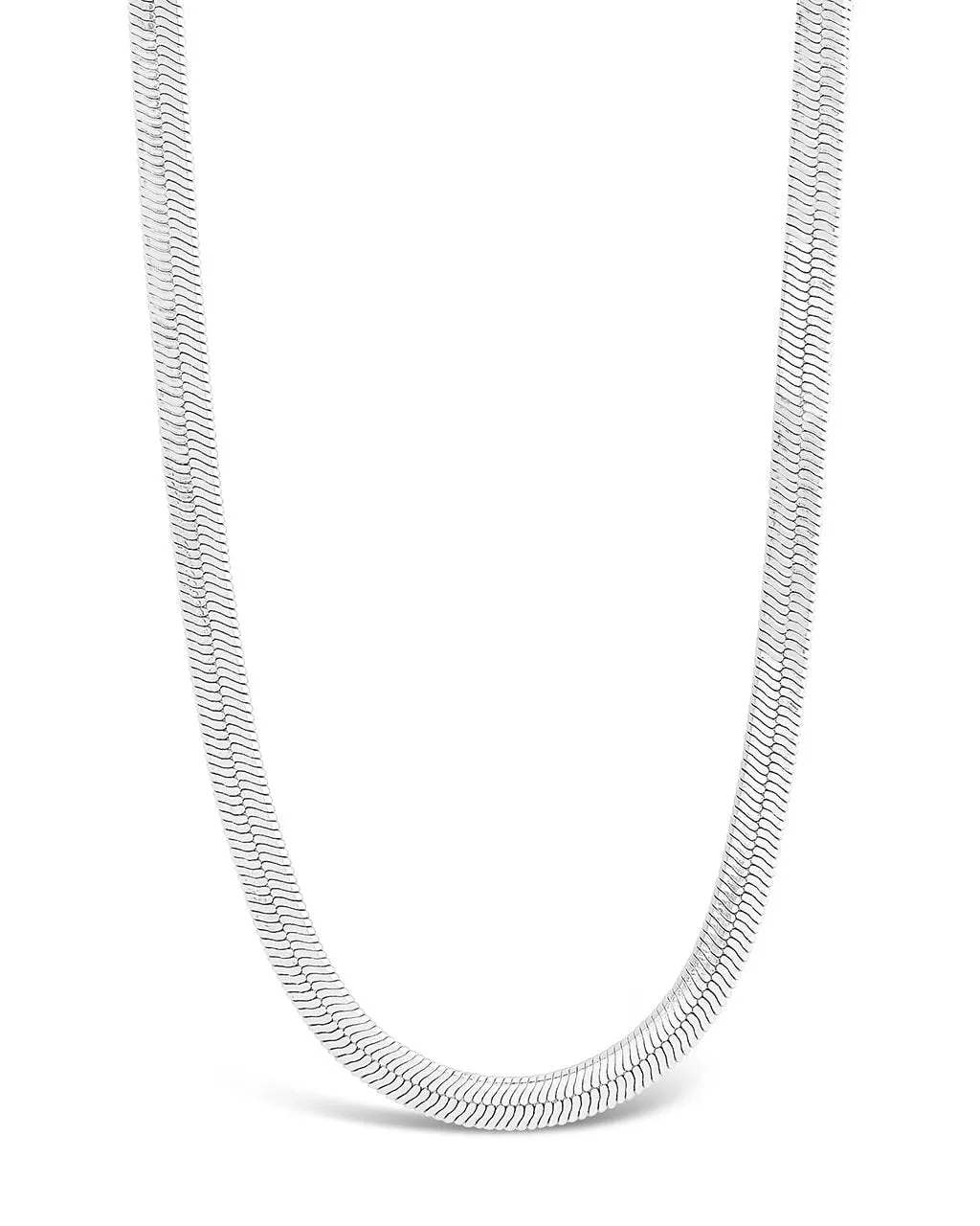 Men's Herringbone Chain Necklace