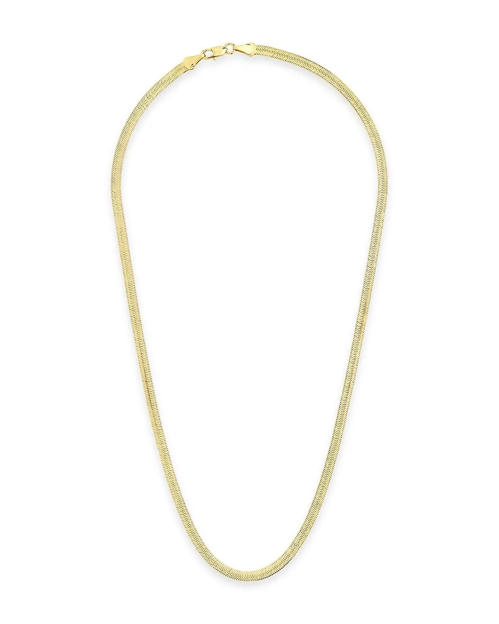 Men's Herringbone Chain Necklace