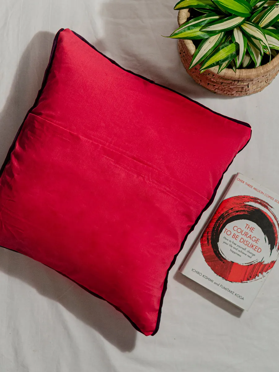 Meraki Embroidered Cushion Cover