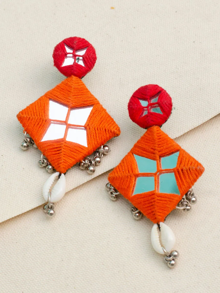 Mirror Shell Earrings