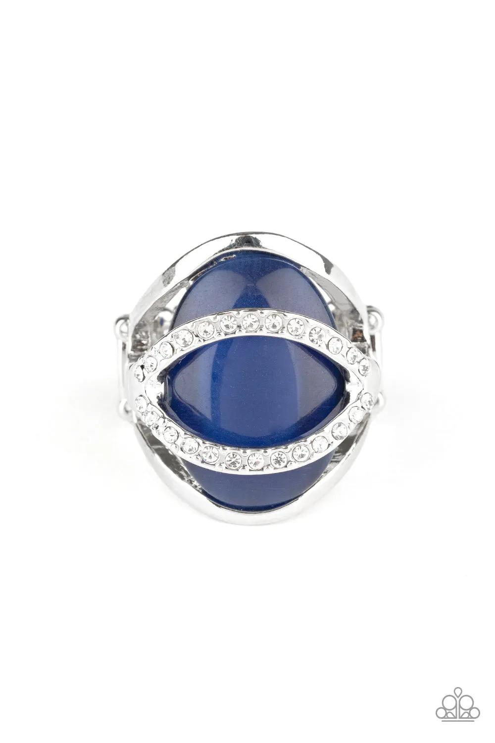 Open Door Jewelry - Endless Enchantment - Blue Ring - Paparazzi Accessories