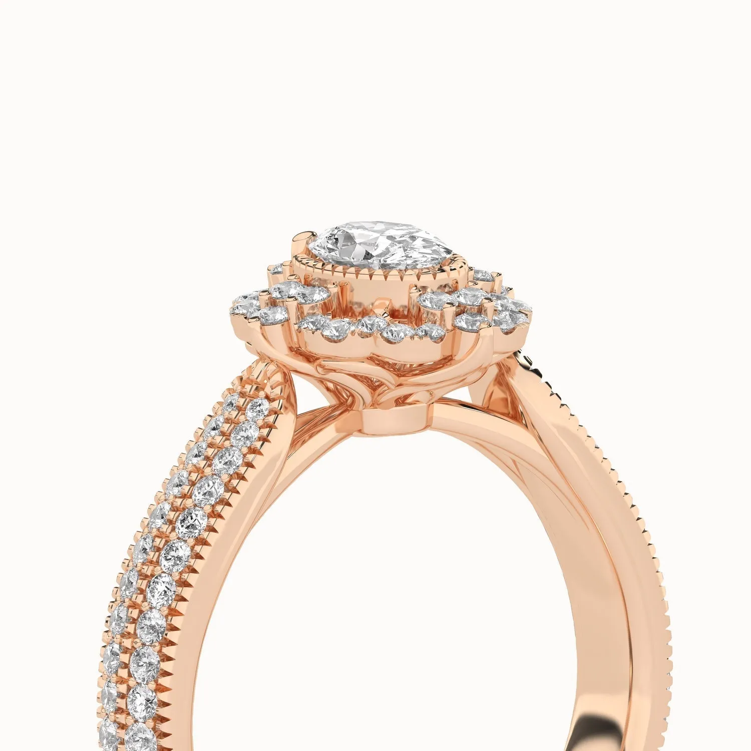 Ornate Ellipse Ring