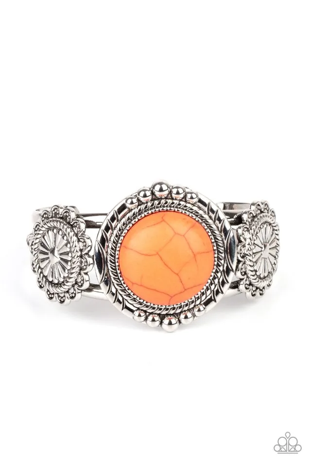 Paparazzi Bracelet ~ Mojave Motif - Orange