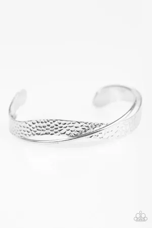 Paparazzi Bracelet ~ Wandering Waves - Silver