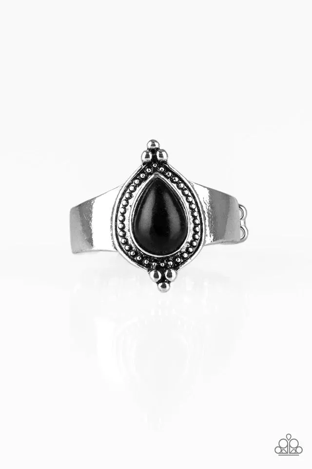 Paparazzi Ring ~ Mineral Minimalist - Black