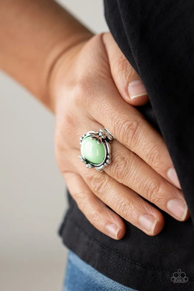 Paparazzi Ring ~ Springtime Splendor - Green