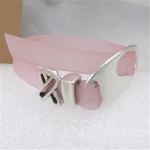 Pink Awareness Bracelet Buckle Clasp Unisex