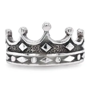 R9022 Vintage Crown Ring