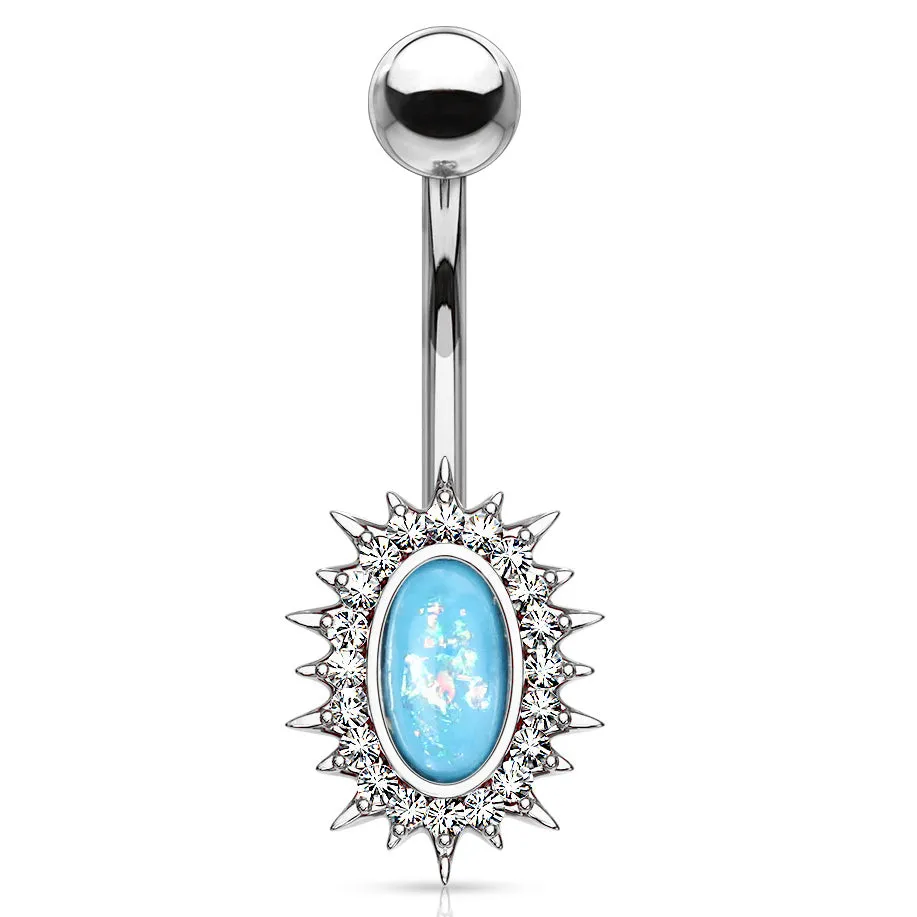 Regal Relics Opal Belly Bar