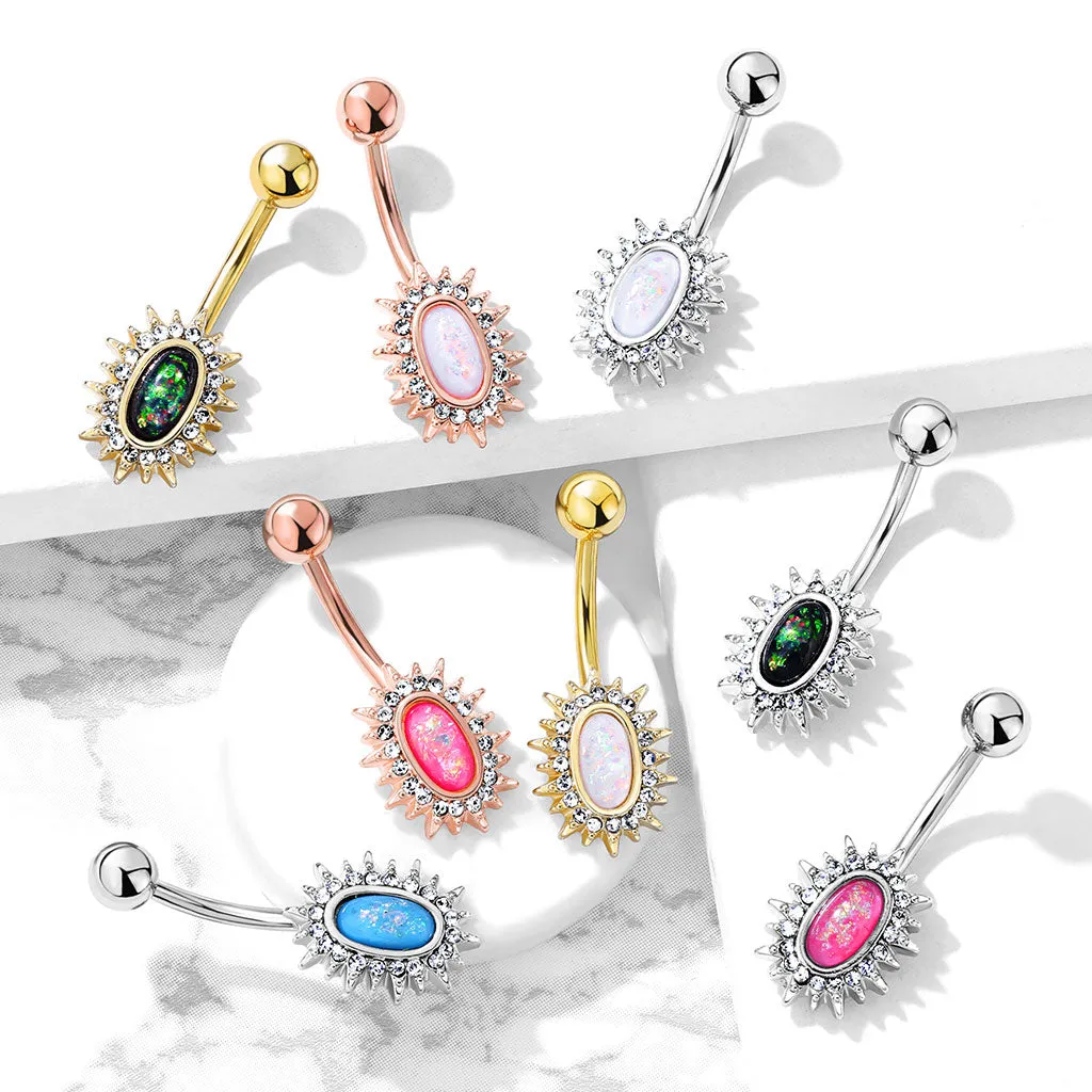 Regal Relics Opal Belly Bar