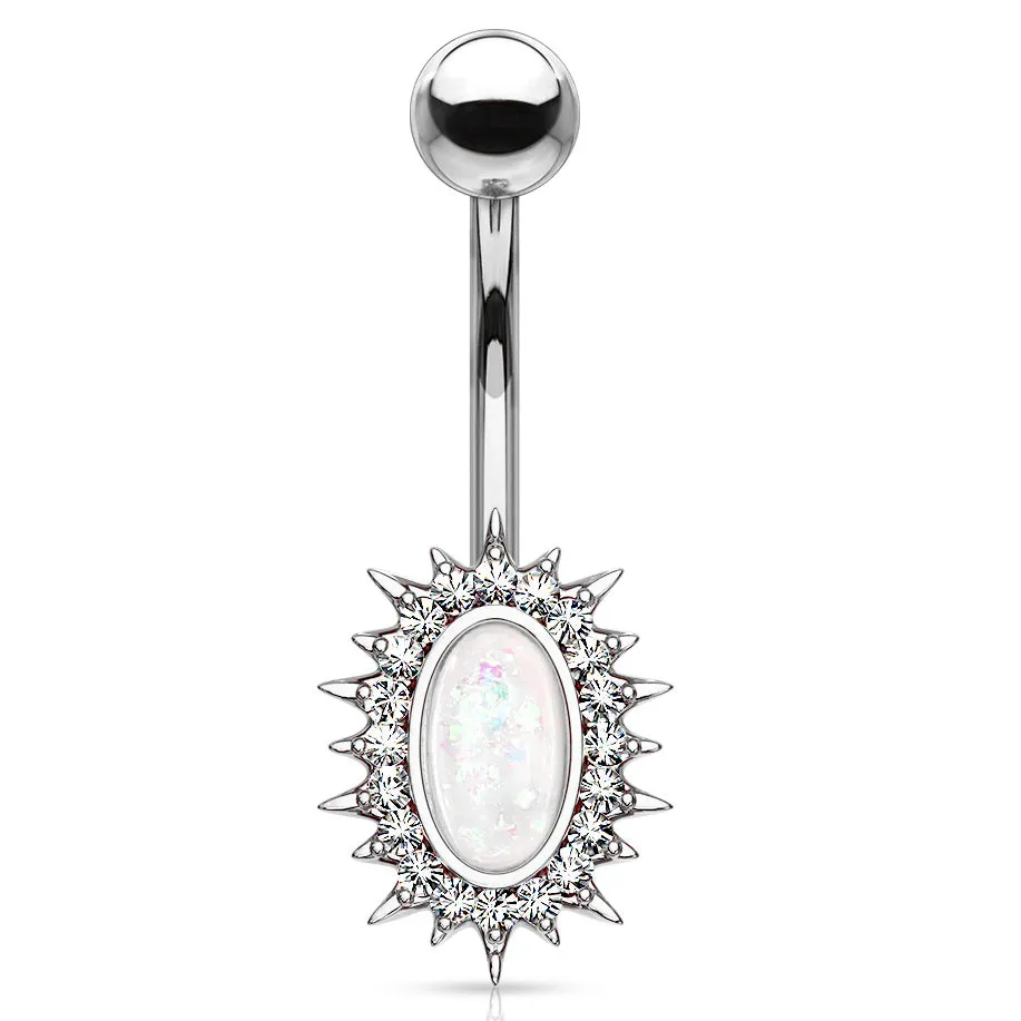 Regal Relics Opal Belly Bar