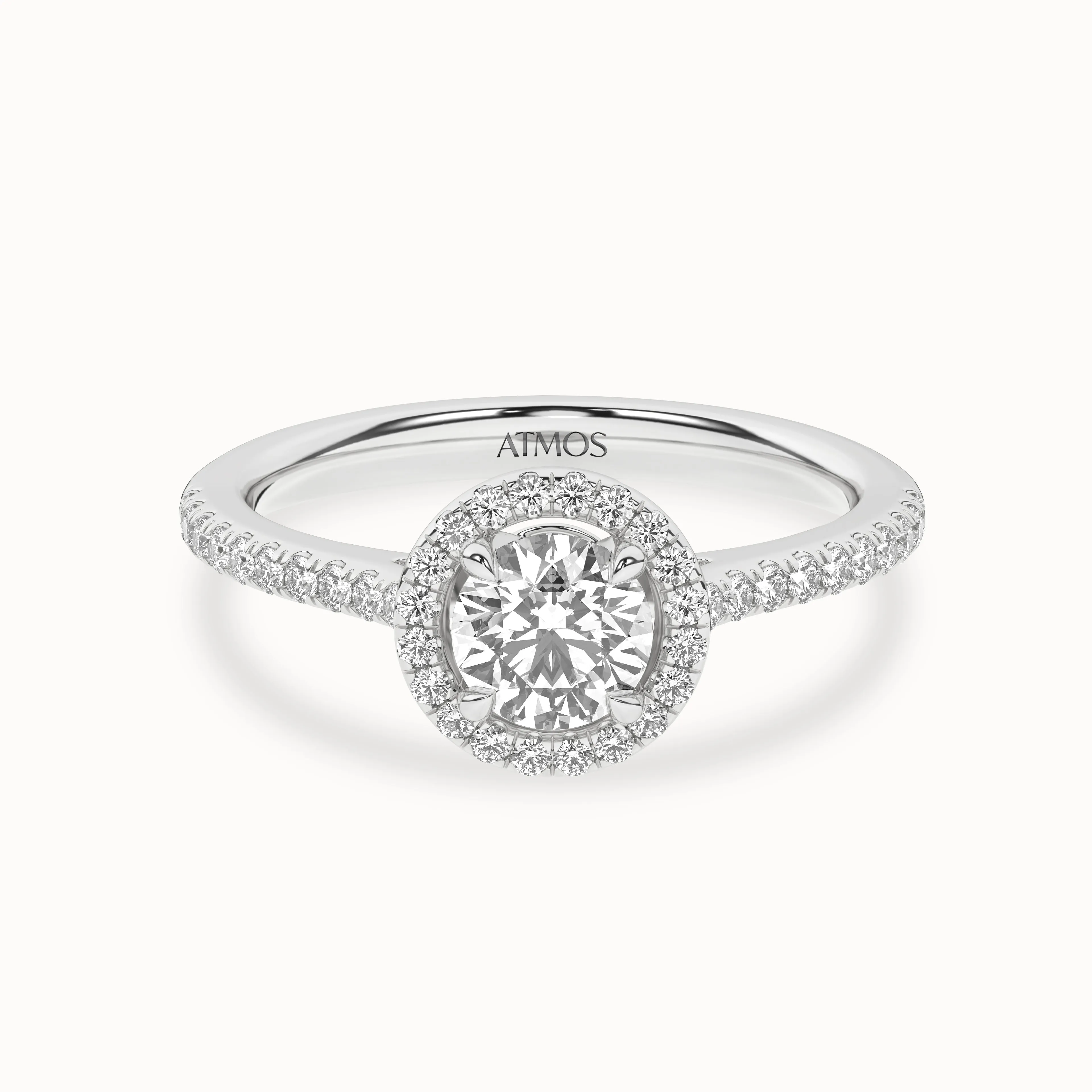 Round Signature Halo Ring