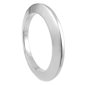 Sculptured Sterling Silver Bangle for Women