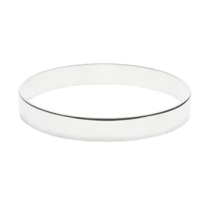 Silver Bangle Polished Large