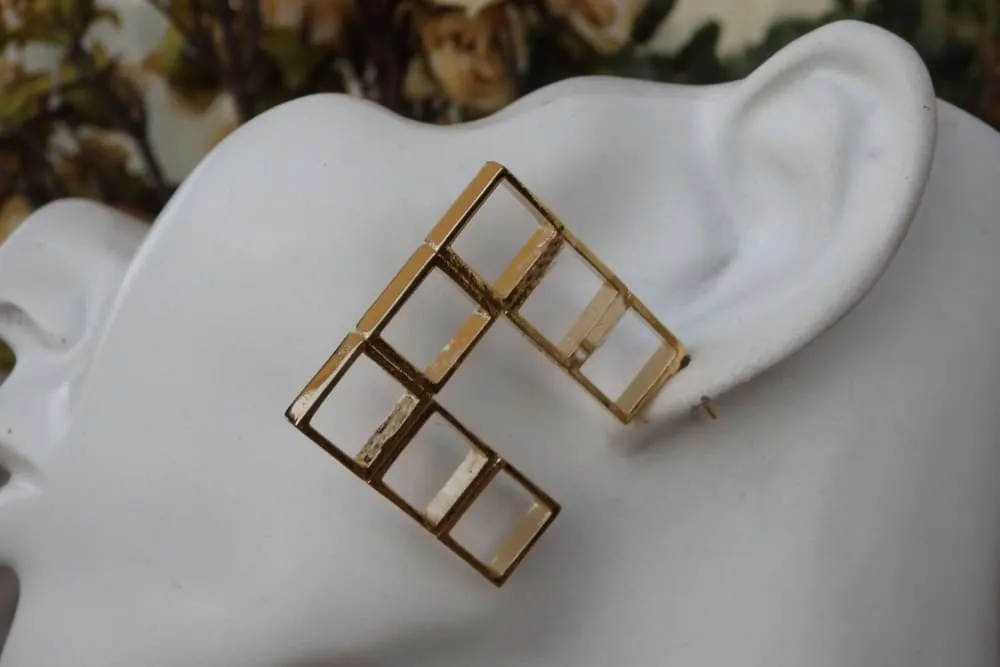 Square Hoop Earrings