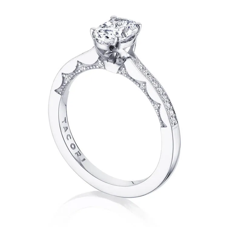 Tacori Oval Solitaire Engagement Ring P102OV8X6FW