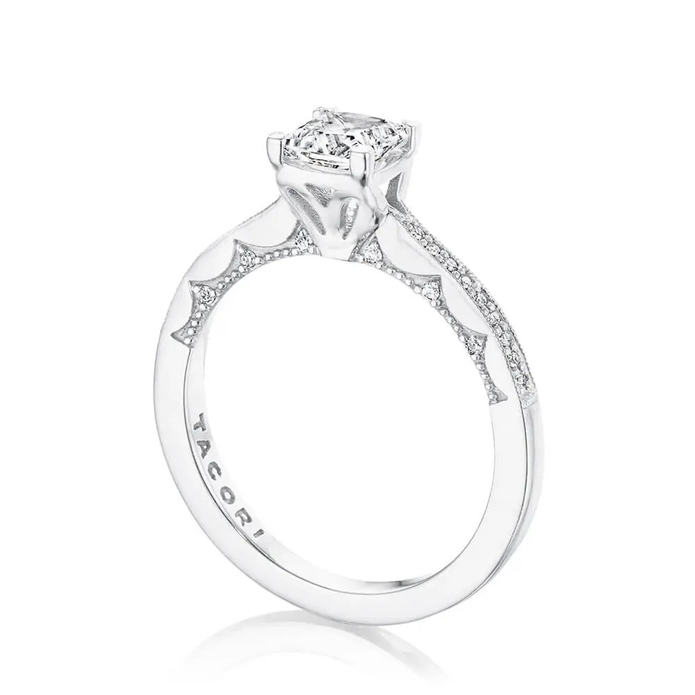 Tacori Princess Solitaire Engagement Ring P102PR55FY