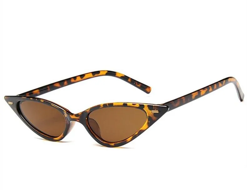 Trendy Girls Retro 70's Cat Eye Sunglasses