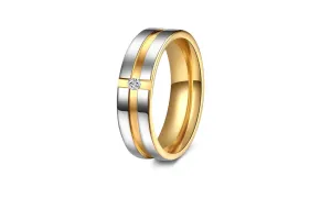 Unisex Titanium Stainless Steel Ring Size for Women (7, 8, 9)